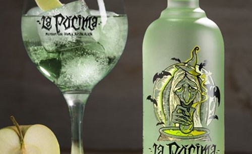 Ginebra de manzana verde