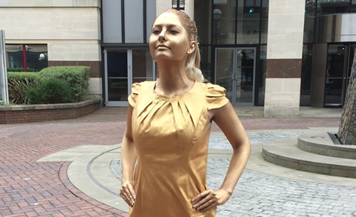 La Fearless Girl se hace real