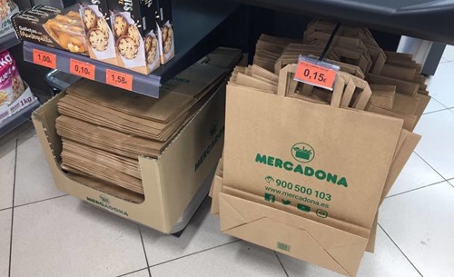 Mercadona y las Bolsas