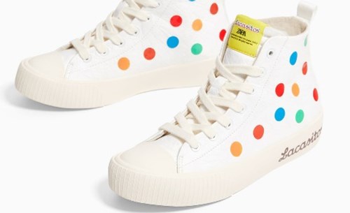 Lacasitos’ trainers at Zara