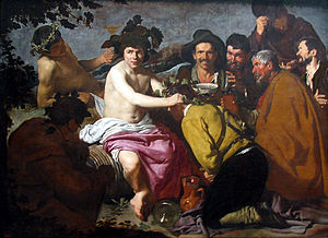 THE DRUNKARDS BY VELAZQUEZ