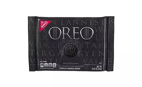 Oreo se apunta al Winter is Coming