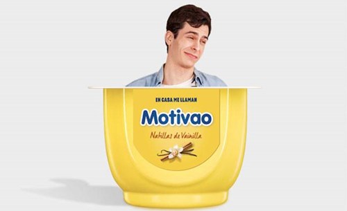 Danone also puts nicknames to their Danet