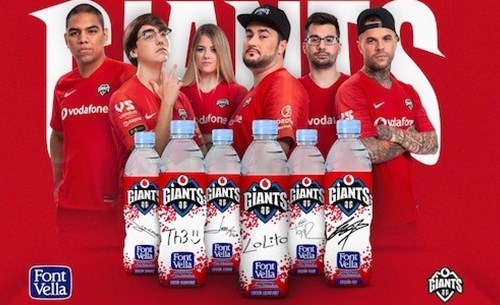 Fontvella con los Giants