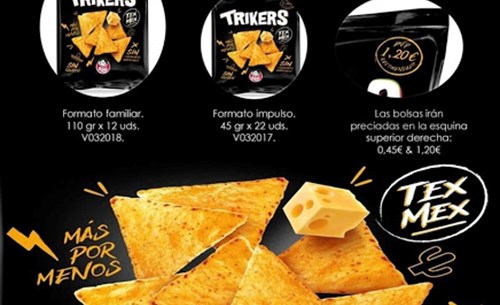 Trikers es el nuevo snack de Risi