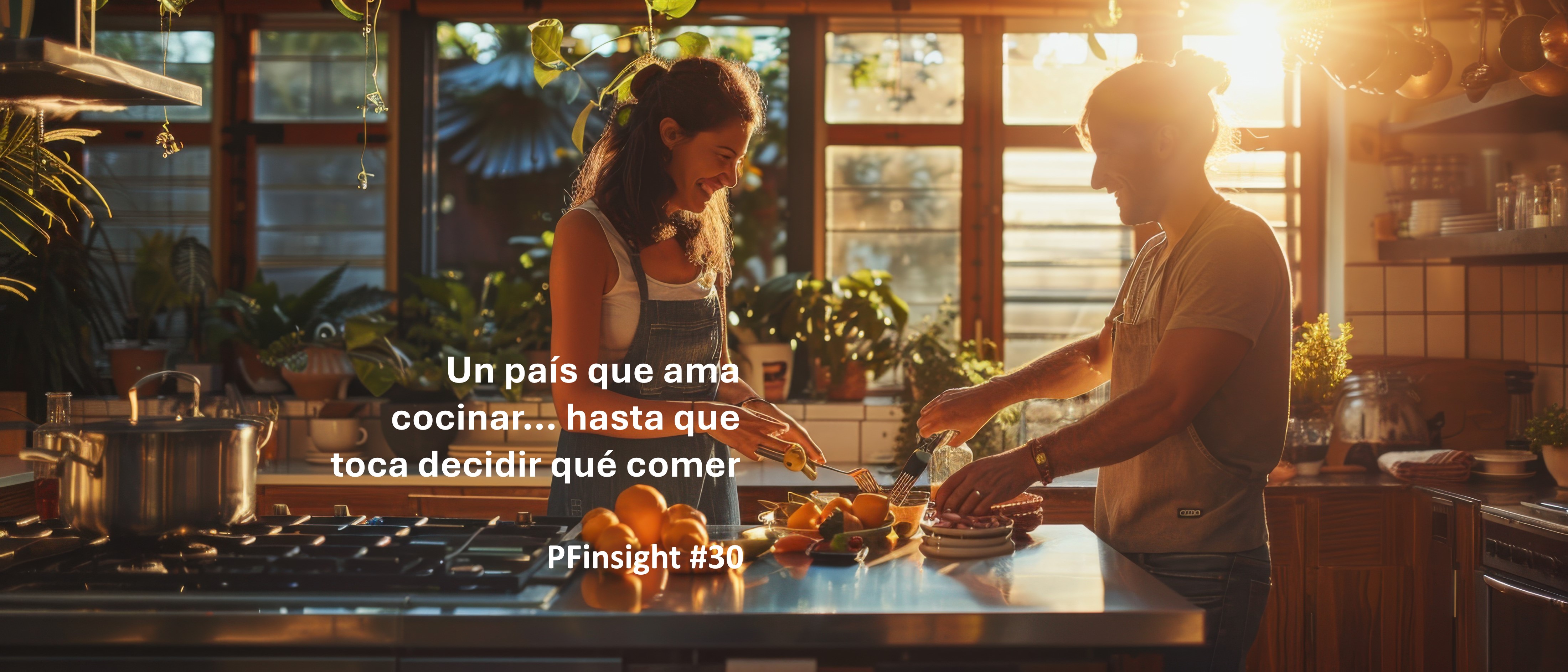 PFinsights #30: Un país que ama cocinar... hasta que toca decidir qué comer